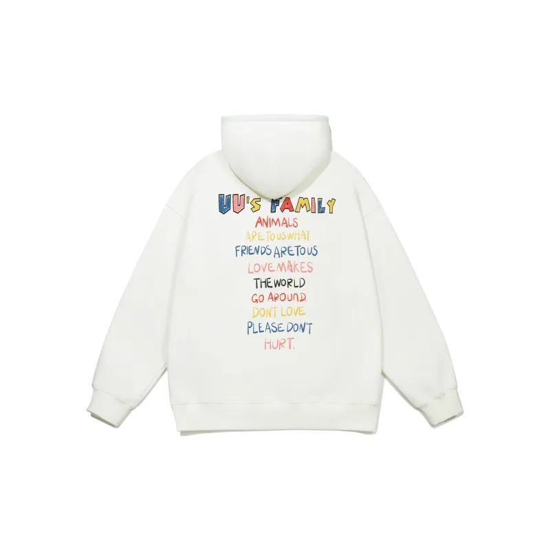 Guuka Sweatshirt Unisex Cream White-1