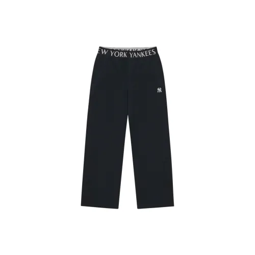 MLB Basic Collection Knitted Sweatpants Women's Black