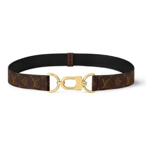 LOUIS VUITTON Leather Belts Women's