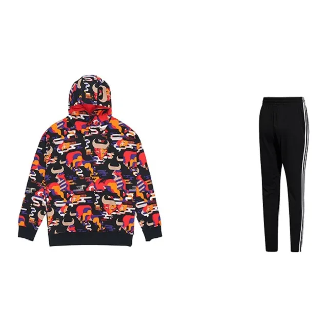 Adidas Sweatshirt Sets Unisex-1