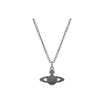 Vivienne Westwood Brass Necklaces Women's Gunmetal Gray