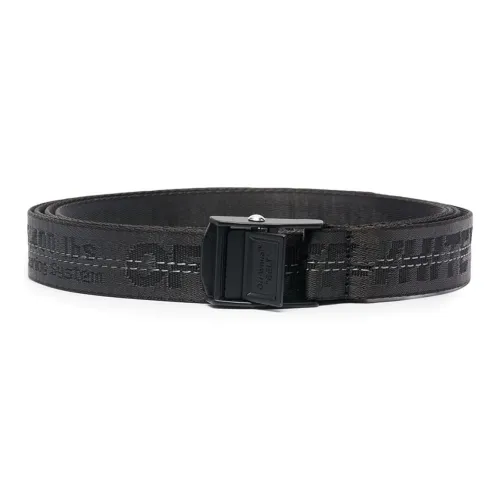 OFF-WHITE Belts Unisex Black