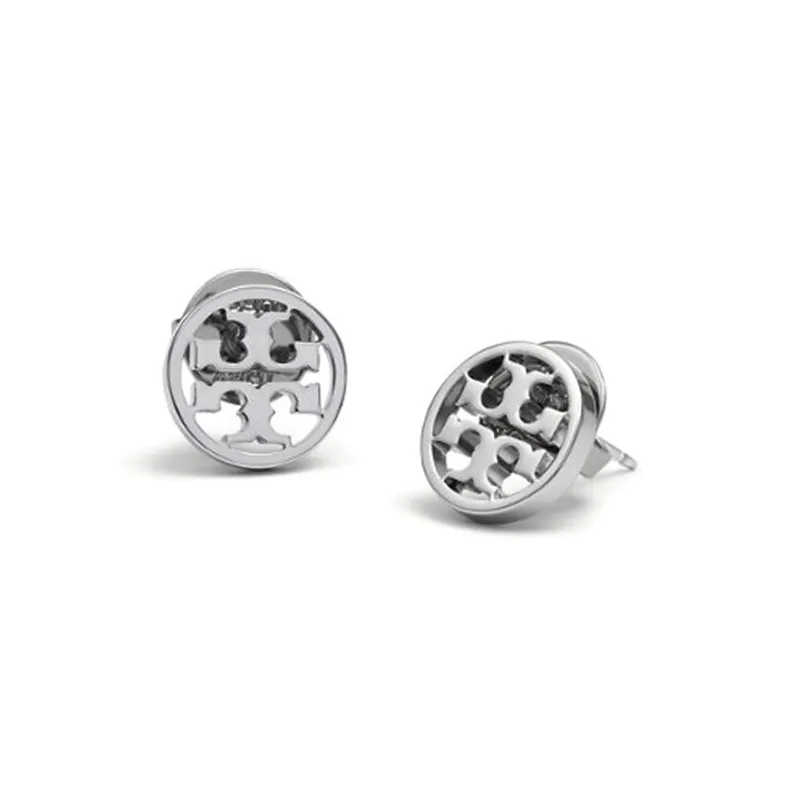 TORY BURCH Logo Detailed Earrings-0