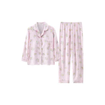 Maultiay Pajama Set Women's Pink