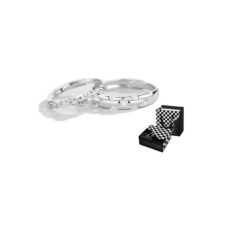 FireMonkey S925 Silver Rings Unisex-6