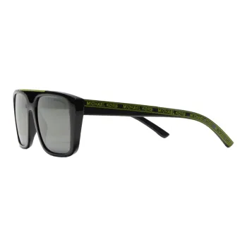 MICHAEL KORS Plastic Irregular Shape Sunglasses Men's Black