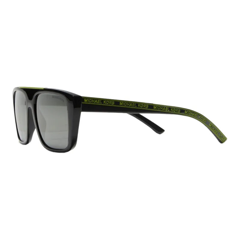 MICHAEL KORS Plastic Irregular Shape Sunglasses Men's Black-0