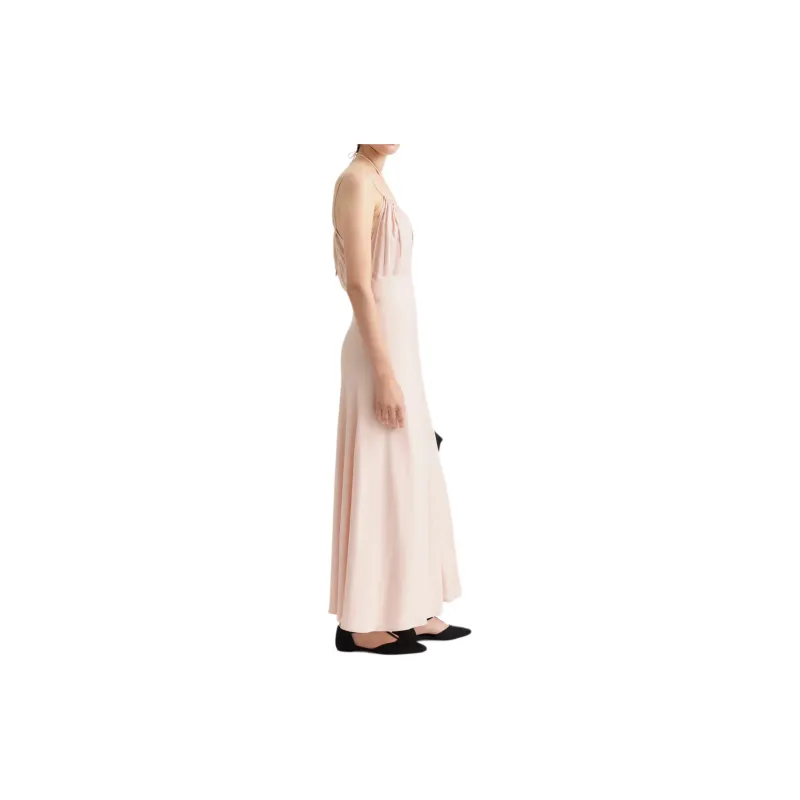 TOTEME Halterneck Sleeveless Maxi Dress-1