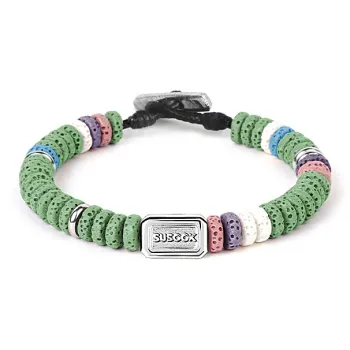 SUSOOK Volcanic Stone Bracelets Unisex Dopamine Dressing Color Scheme