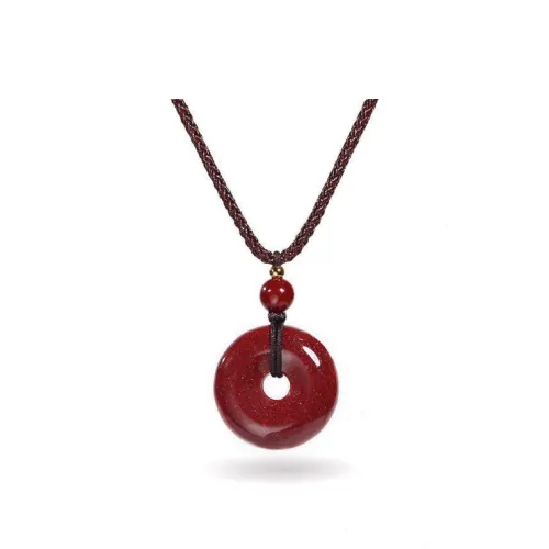 Liu Jinfu Obsidian Necklaces Unisex