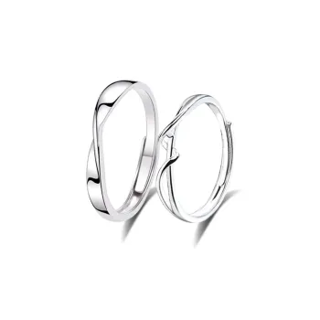 Asia Star Sterling Silver Rings Unisex