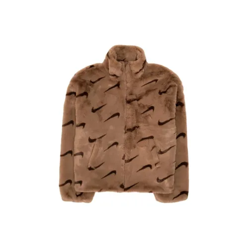 Nike Velvet feel Coat Women's Brown