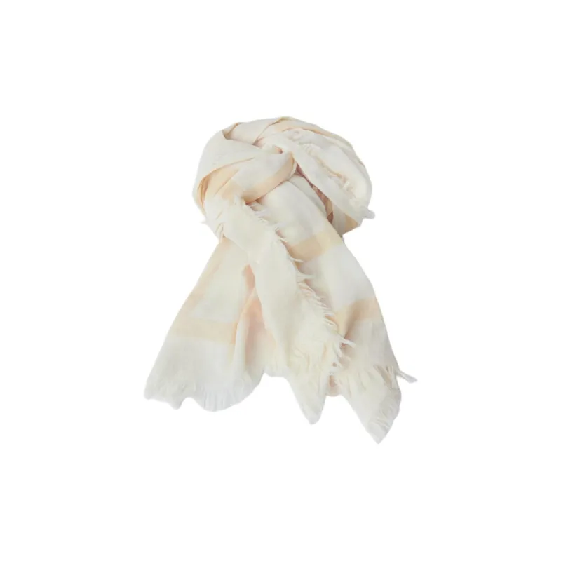 TOTEME Monogram Printed Frayed Sarong-1
