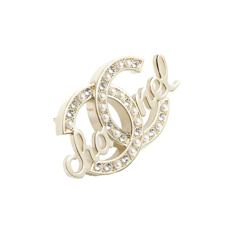 CHANEL Brooches Women's Gold-1