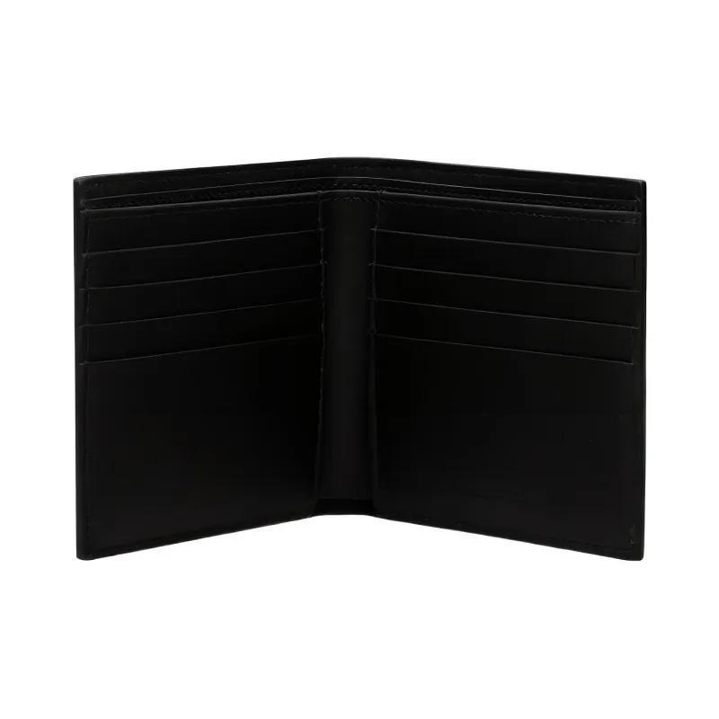 Zegna Leather Wallet Men's Black-2