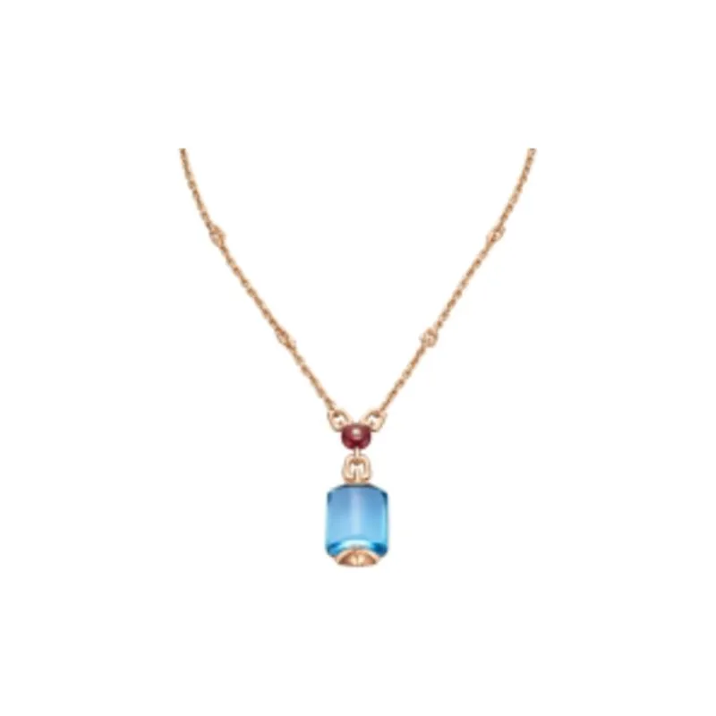BVLGARI 18K Rose Gold Necklaces Unisex Rose Gold-0