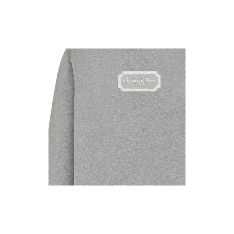 DIOR Sweatshirts Men Gray-5