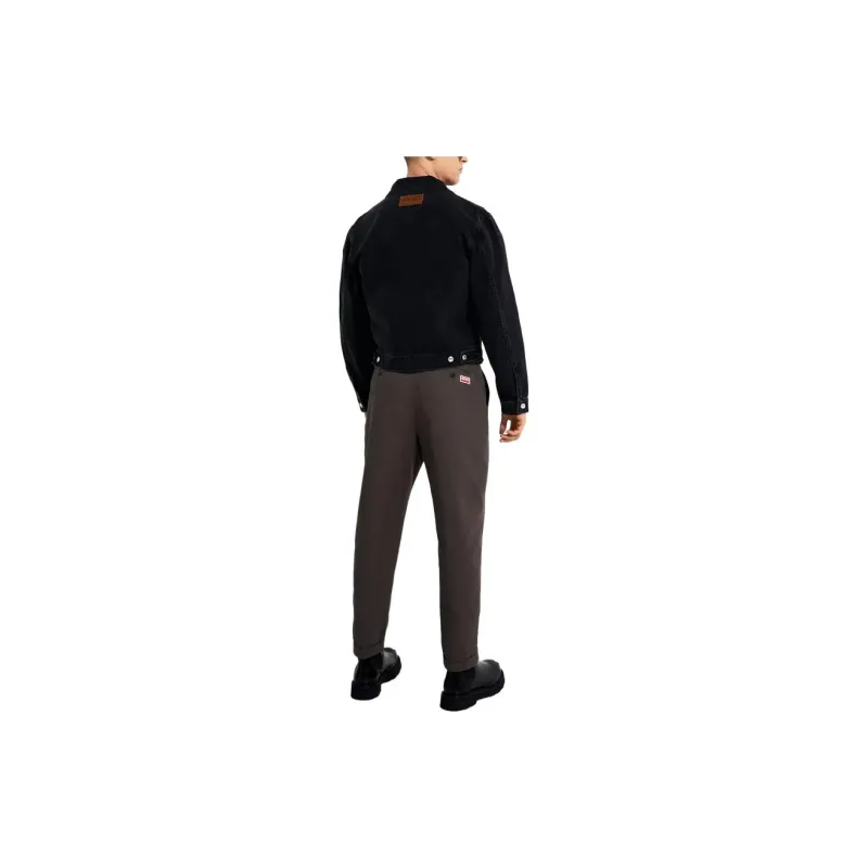 KENZO Mid rise Straight leg Trousers-2