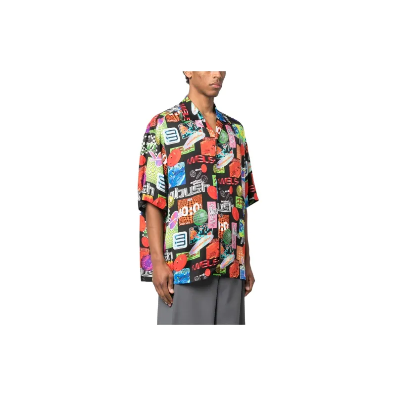 AMBUSH Abstract Pattern Buttoned Shirt-2