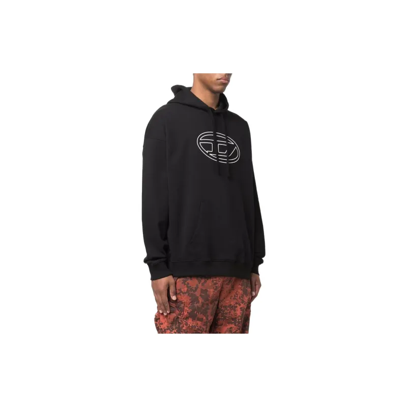DIESEL Logo Hoodie-4