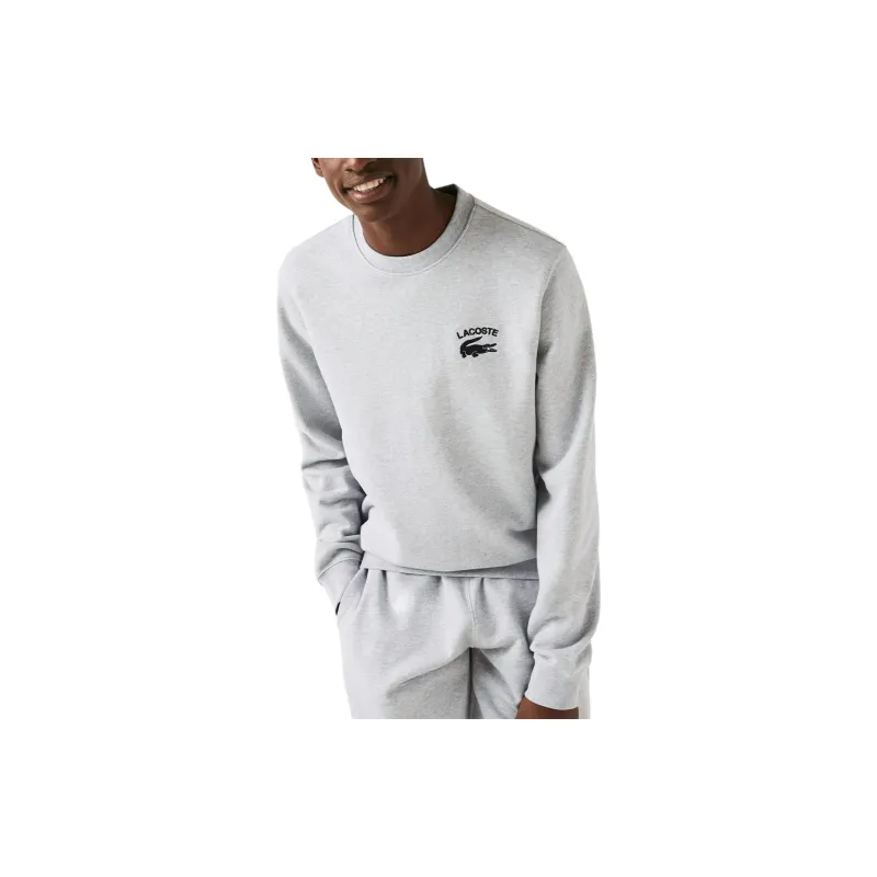 LACOSTE Sweatshirts Men Gray-2