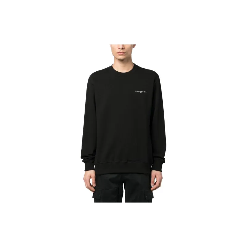 IH NOM UH NIT Mask Printed Long Sleeved Crewneck Sweatshirt-1