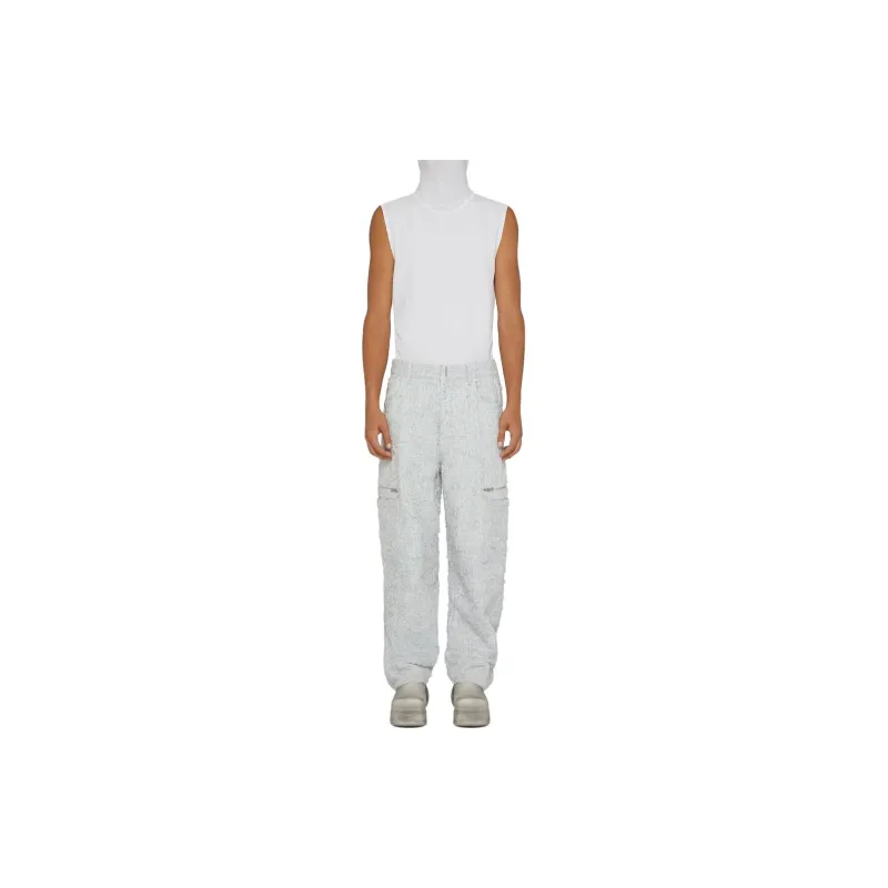 Givenchy Loose Fit Pant With Cargo Pocket And Zip-0