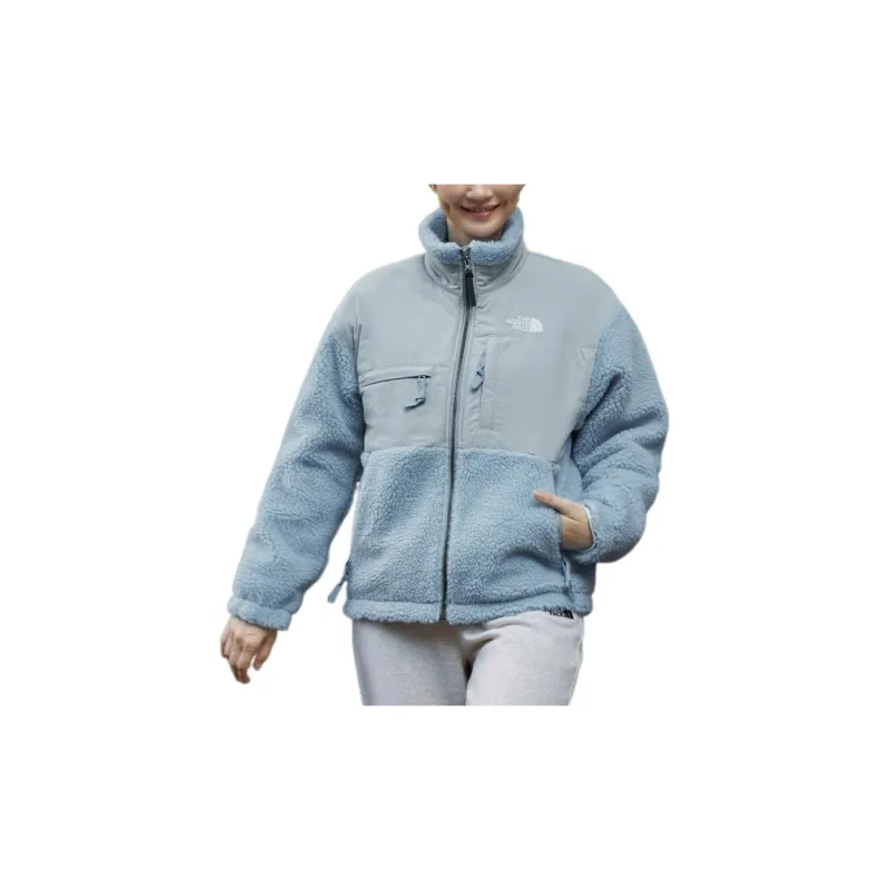 THE NORTH FACE Velvet Jackets Unisex Blue-2