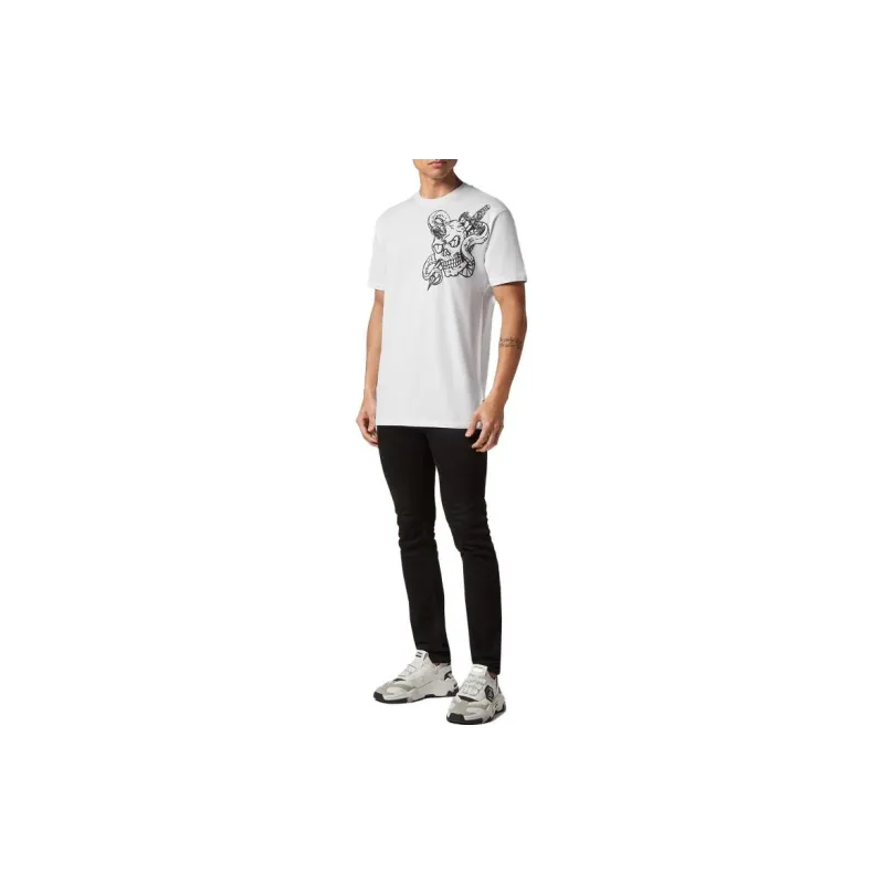PHILIPP PLEIN Ss Snake Round neck T shirt-2