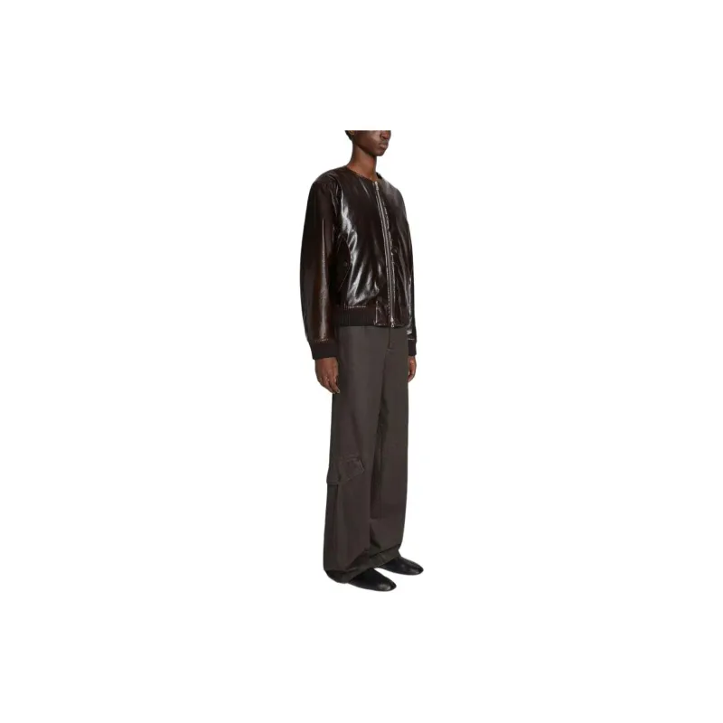 DRIES VAN NOTEN Zipped Bomber Jacket-3