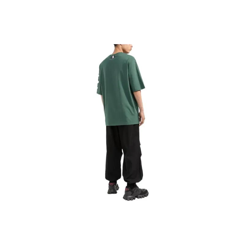 BALMAIN T-Shirts Men Green-2