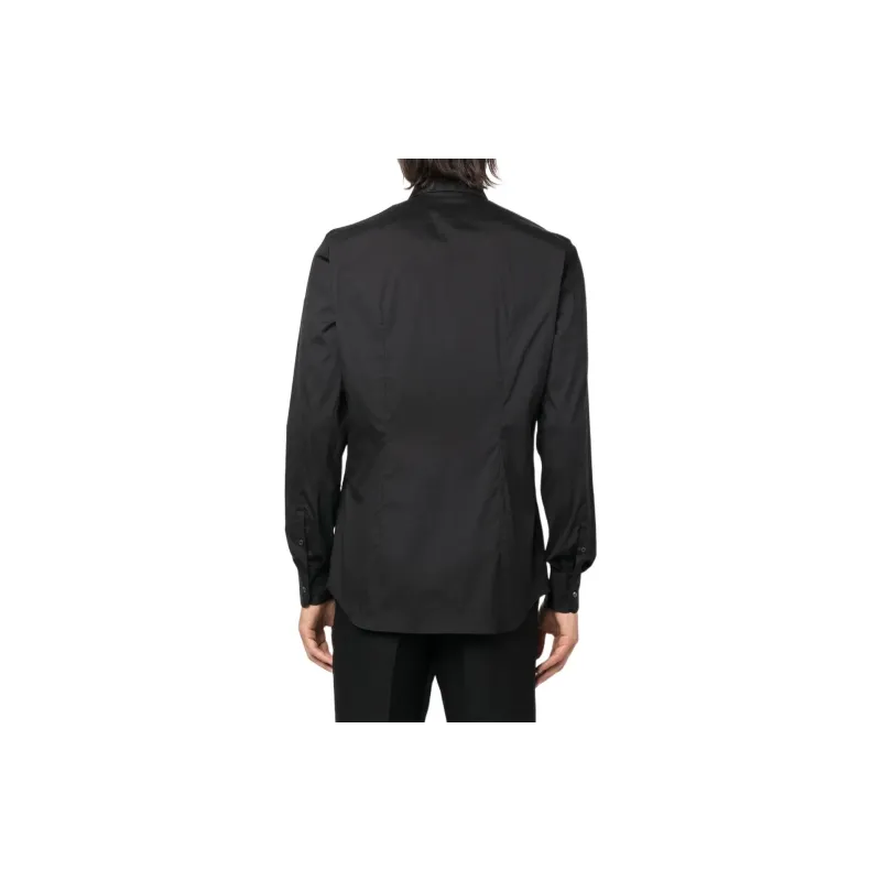 PRADA Long Sleeved Poplin Shirt-2