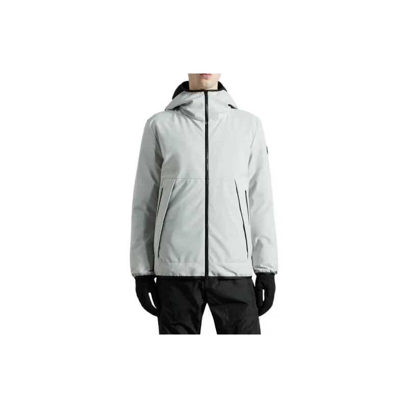 Moncler Down Jackets Men Light Gray-1