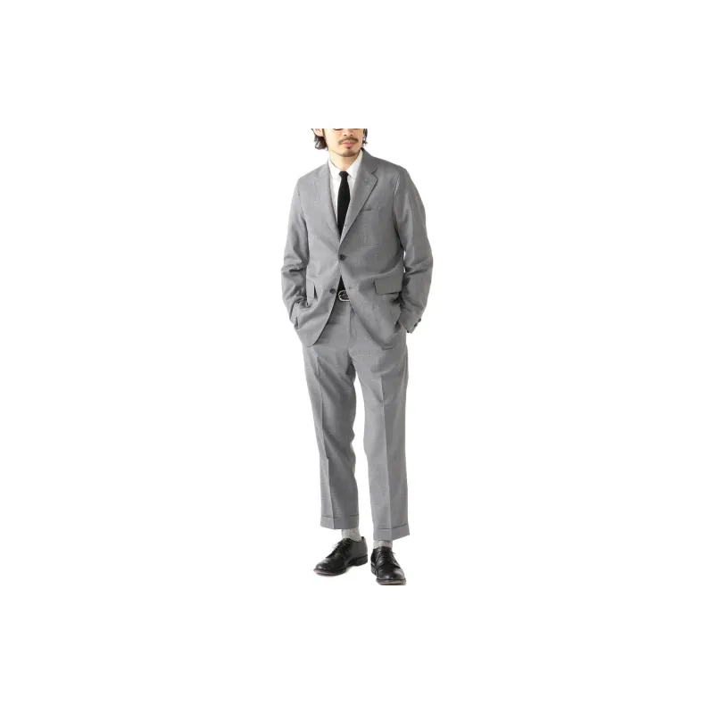 Beams Suit Trousers Men-3