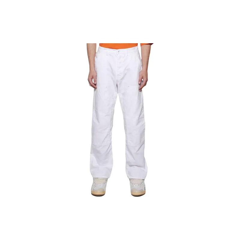 RAF SIMONS Jeans Men White-2