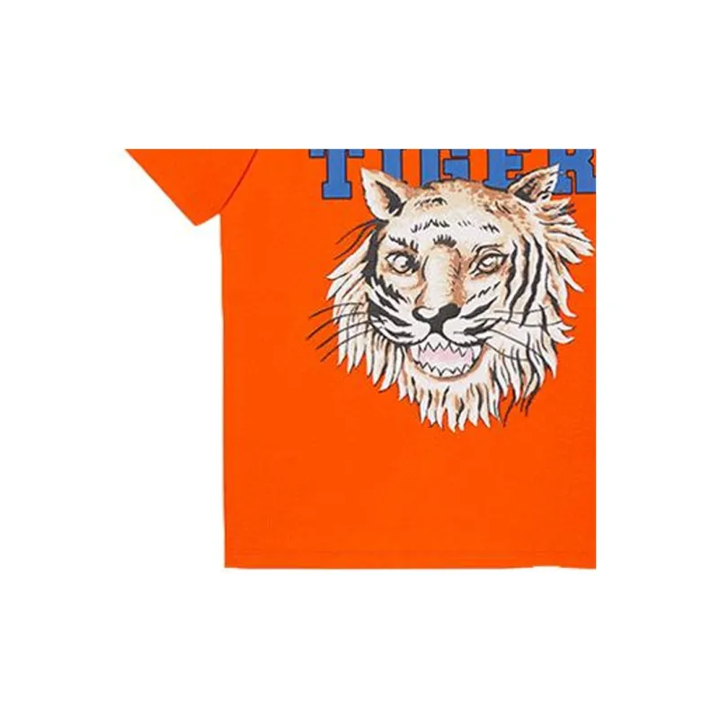 GUCCI Chinese New Year SS22 T-Shirt Men's Orange-4