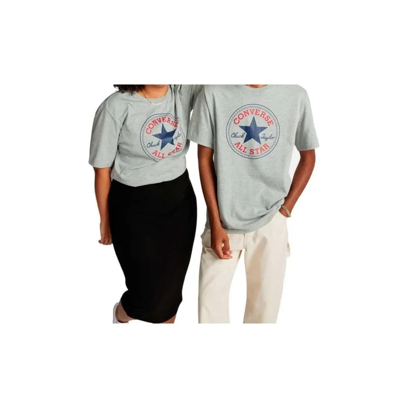 Converse T-Shirts Unisex Gray-2