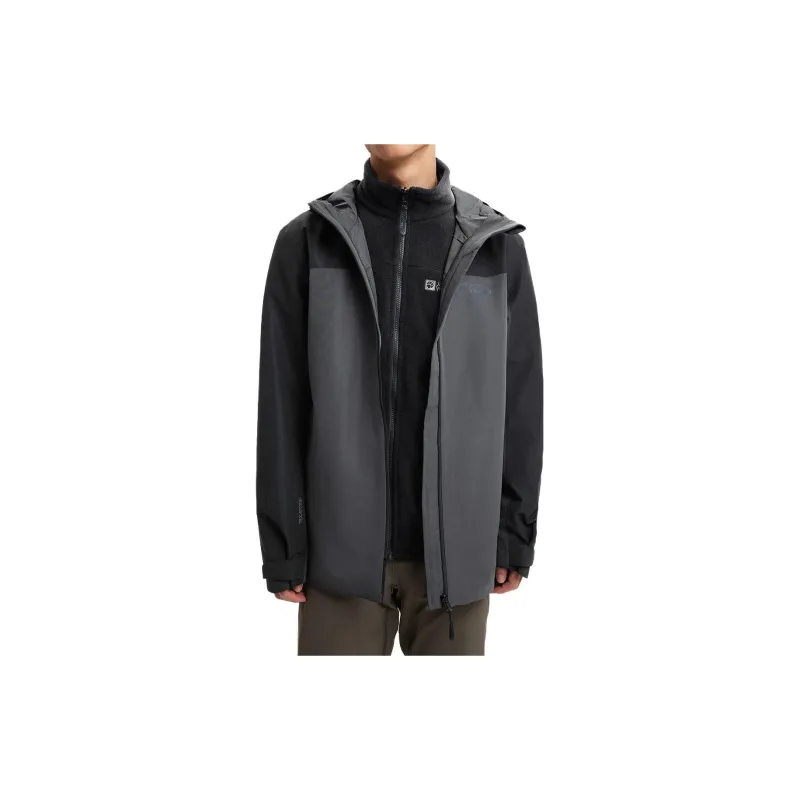 Jack Wolfskin Altenberg Waterproof And Windproof To Keep Warm Windbreaker Jacket Men's Europe Version-14