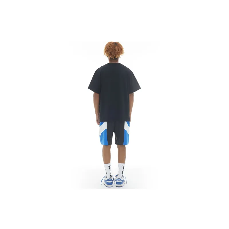 Phew Loose Fit Shorts Unisex Blue-2