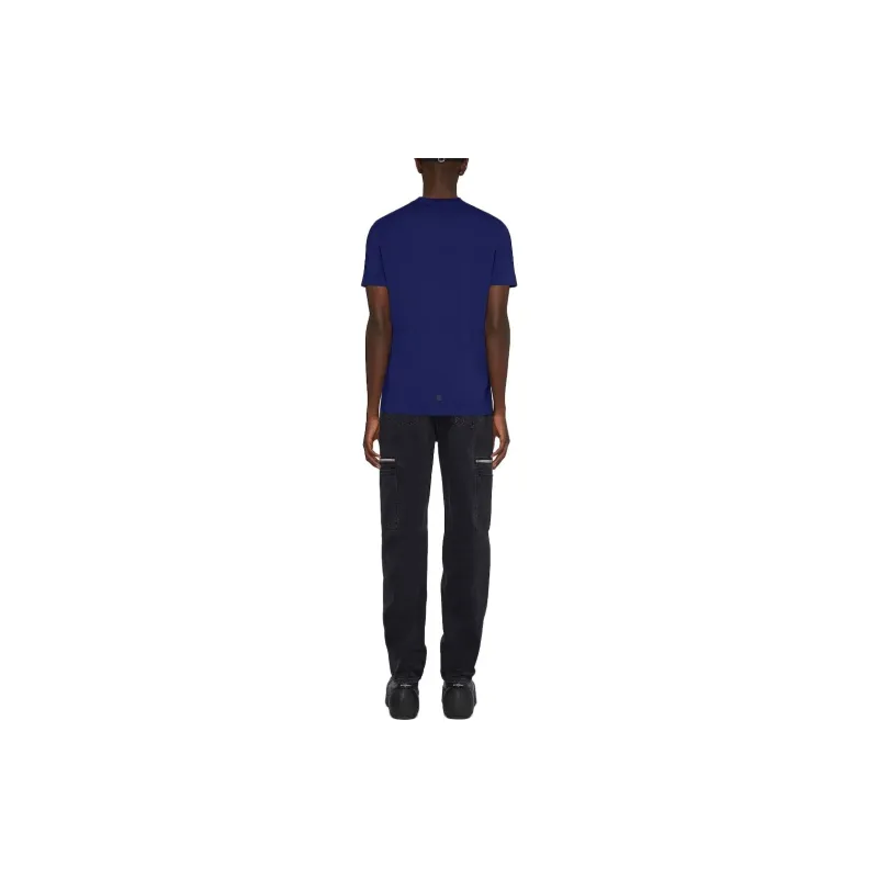 GIVENCHY FW23 T Shirt Men's Cobalt Blue-2