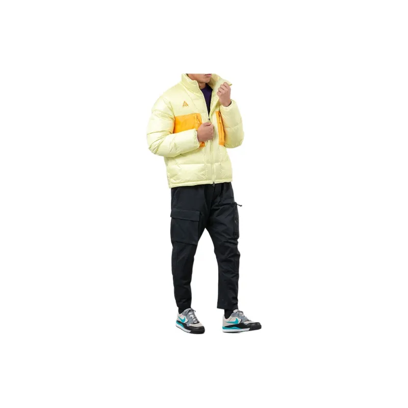 Nike ACG Down Jacket Men's Yellow-2