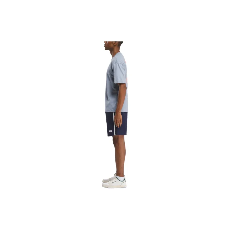 Reebok T-Shirt Unisex Vintage Blue-3