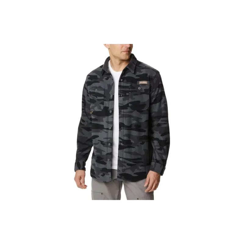 Columbia Shirts Men Dark Gray-1