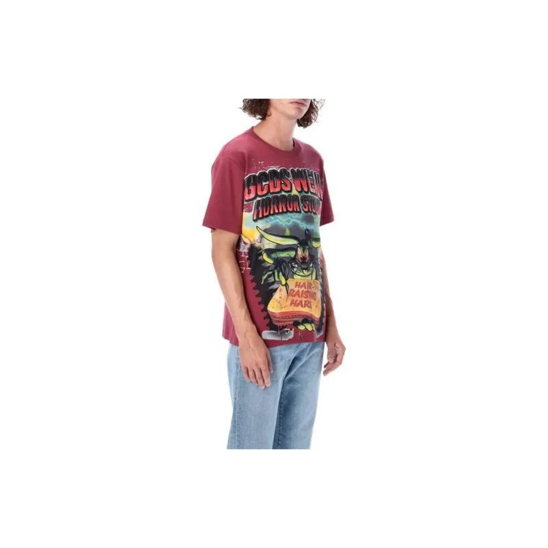 GCDS T Shirts Men Red-3