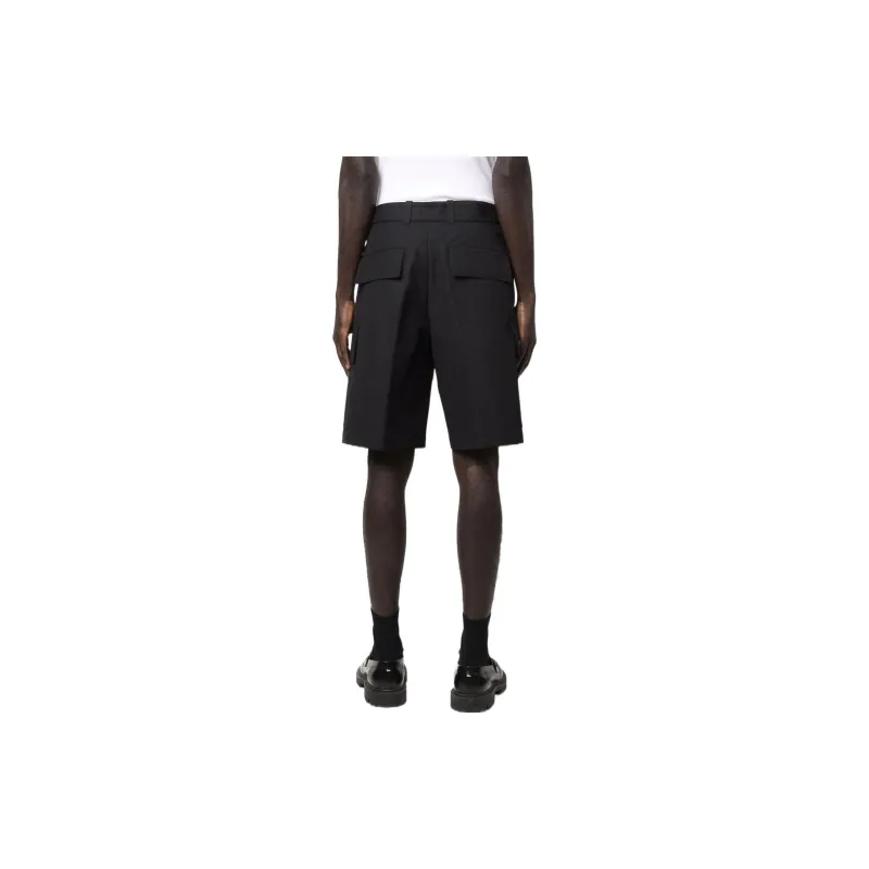 JIL SANDER Casual Shorts Men Black-2
