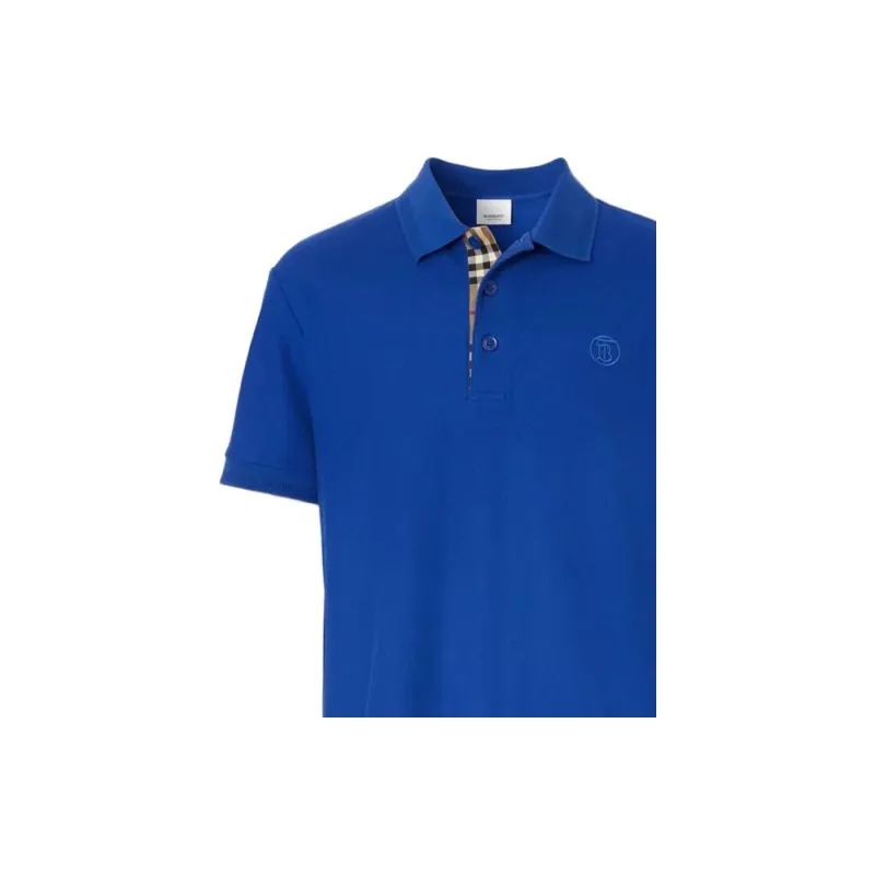 Burberry FW22 Polo Shirt Men's Dark Royal Blue-3