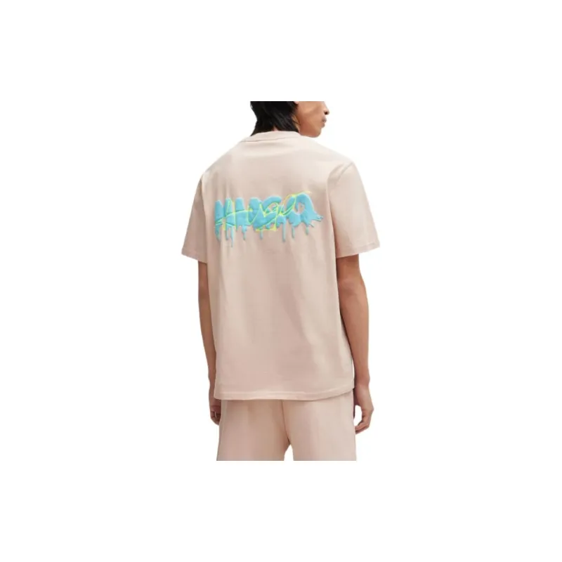 HUGO BOSS SS24 T Shirt Men's Light Pink-3