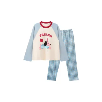 OUSHIBO Pajama Set Women's Blue