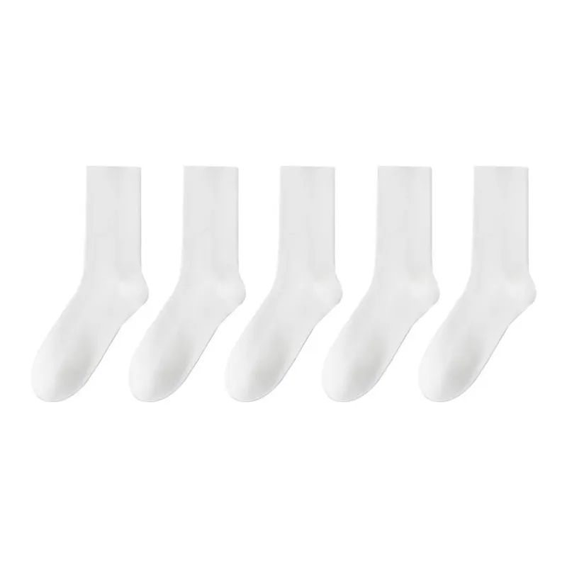 Lan Miao Mid Calf Socks Women's 5 Pack-13