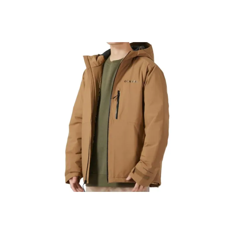Columbia Puffer Jackets Men Brown-4
